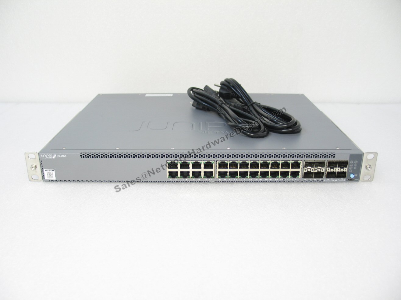 Juniper EX4100-24T 24-Port Gigabit Switch 4x 25G w/ AC Power - *1