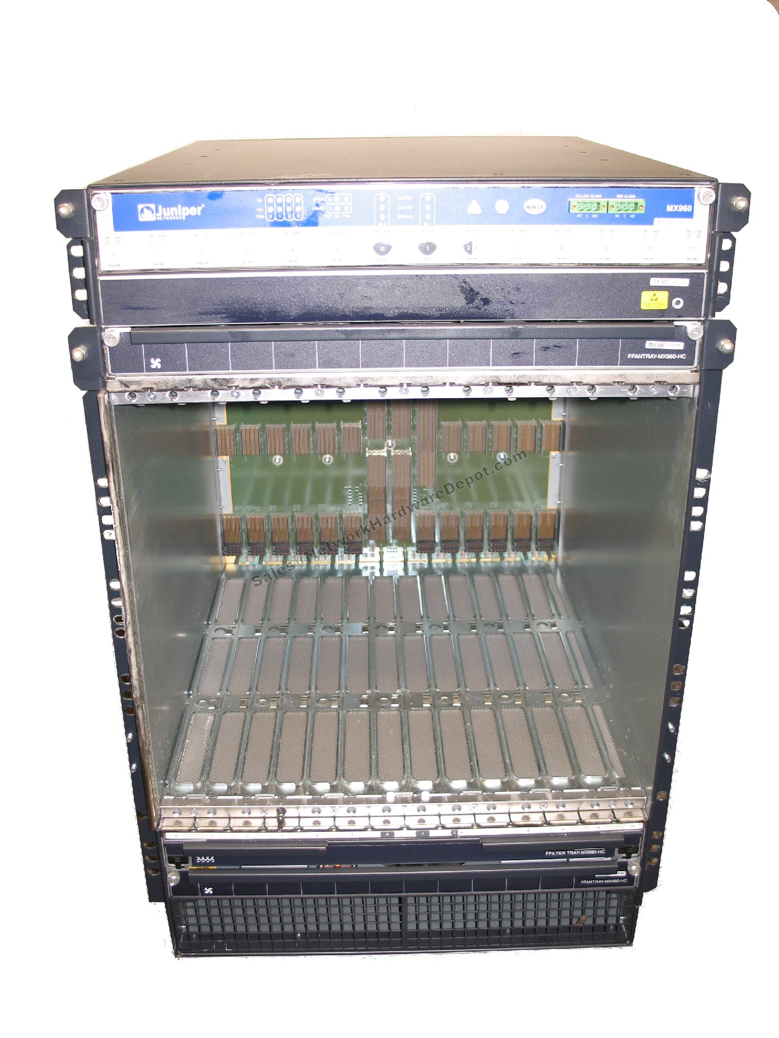 Mei  Juniper MX960BASE3-AC MX960 Chassis w/ AC Power Supplies *1-YEAR