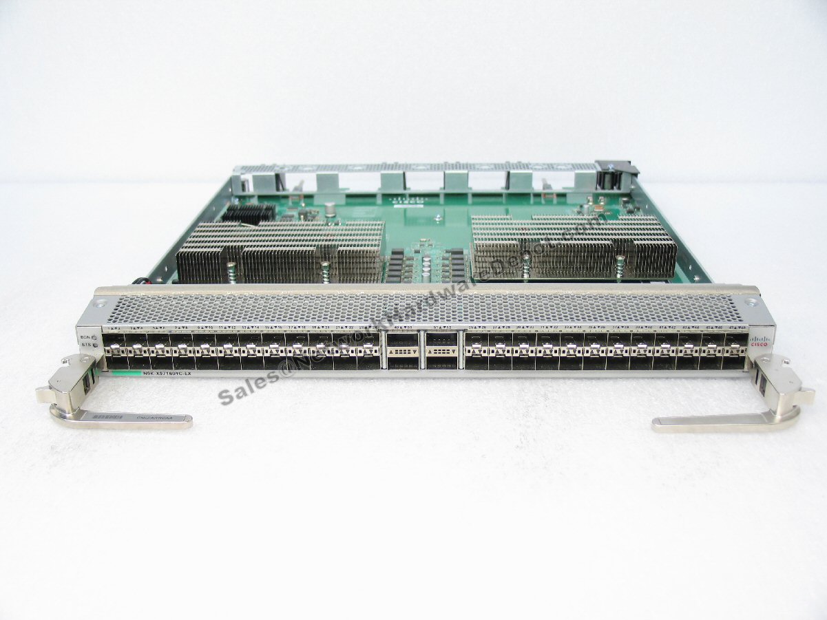 Cisco N9K-X97160YC-EX Nexus 9500 48-Port 25G 4-Port 100G *1-Year